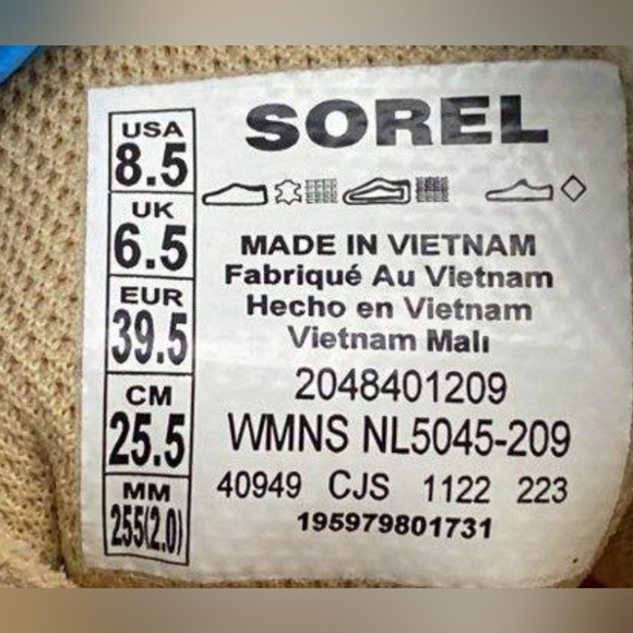 Sorel ONA 503 Everyday Sneakers - Women's Size 8.5 MSRP $130 - Picture 12 of 13